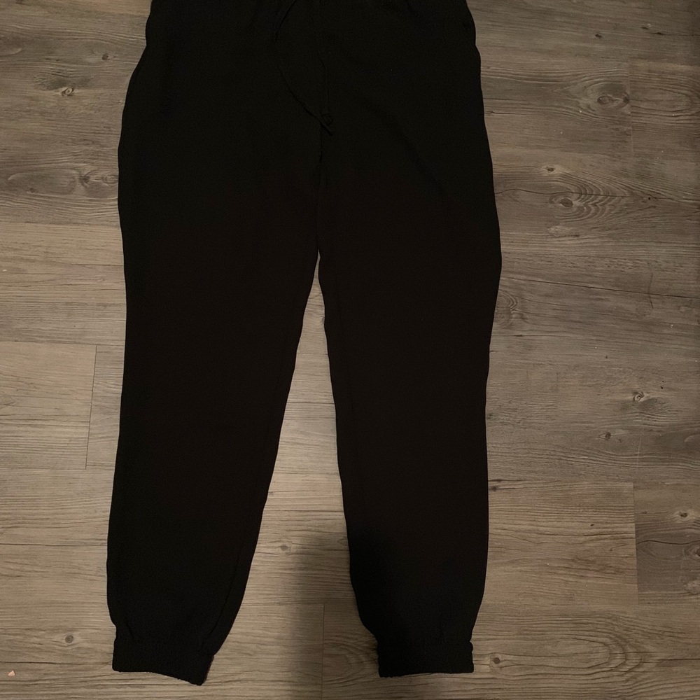 Black Dress Joggers
